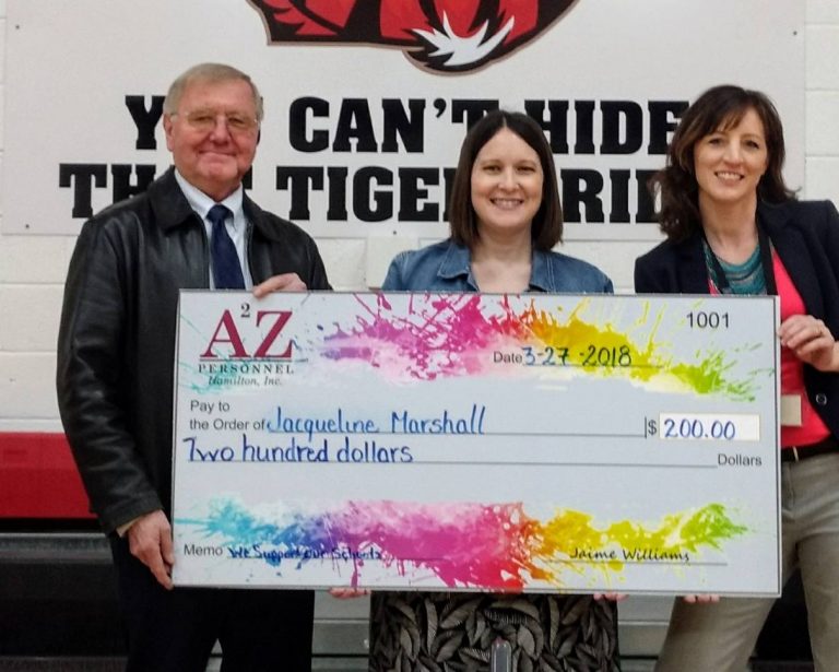 April 2018 Recipient